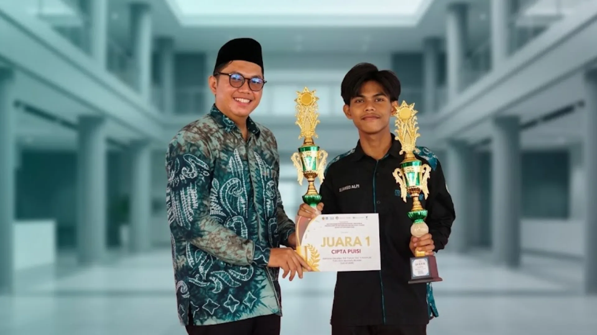 Siswa SMKIT Ushuluddin Meraih Juara 1 FLS3N Cipta Puisi 2026